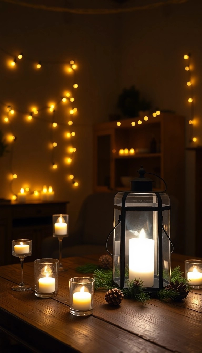 14 Cozy Christmas Decorations That'll Make Your Home Feel Like a Holiday Retreat! 🏡 - 2. Warm Lighting