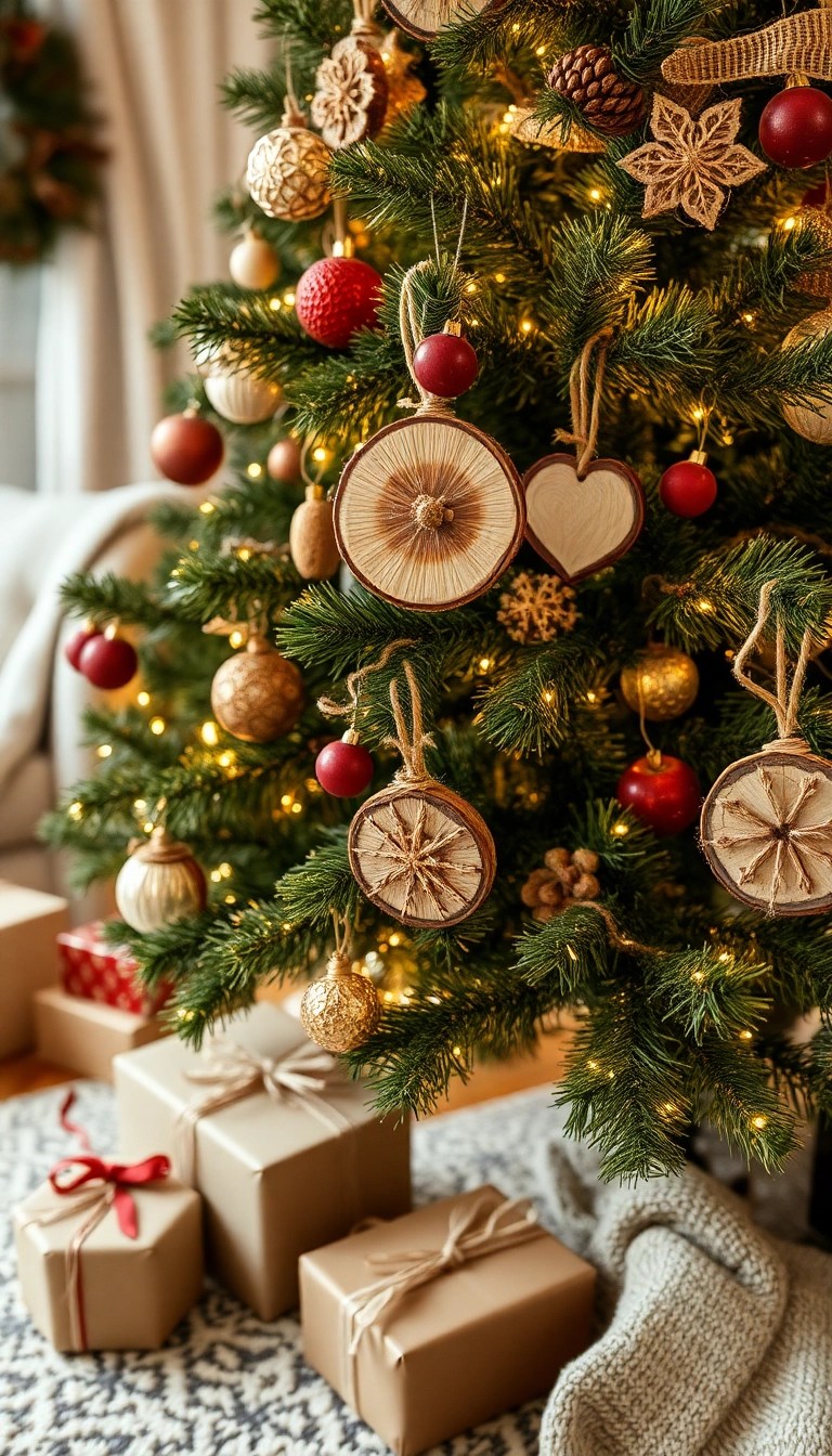 14 Cozy Christmas Decorations That'll Make Your Home Feel Like a Holiday Retreat! 🏡 - 3. Handcrafted Ornaments