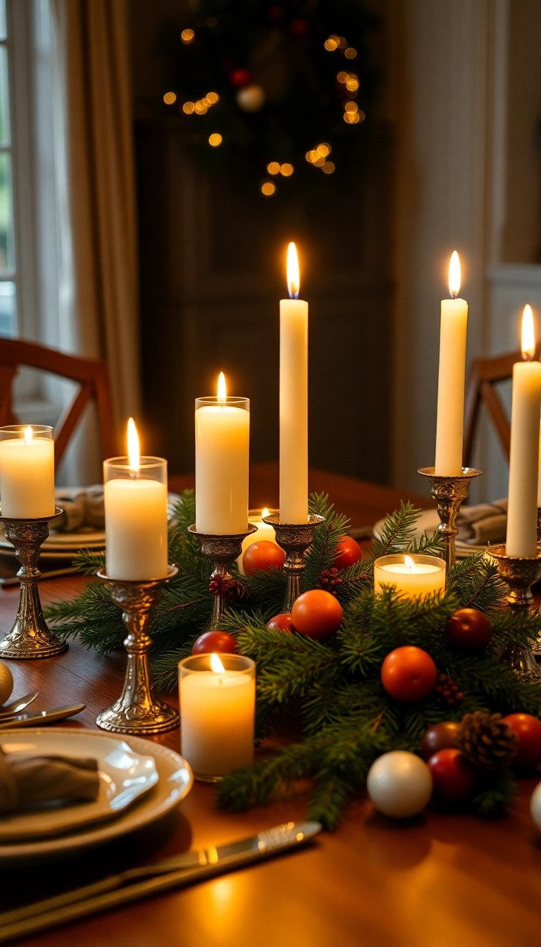 14 Cozy Christmas Decorations That'll Make Your Home Feel Like a Holiday Retreat! 🏡 - 5. Scented Candles