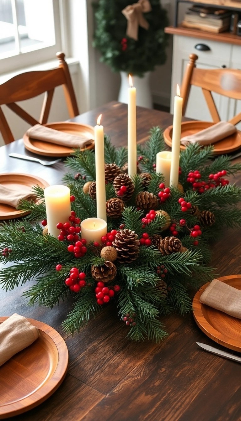 14 Cozy Christmas Decorations That'll Make Your Home Feel Like a Holiday Retreat! 🏡 - 6. Nature-Inspired Decor